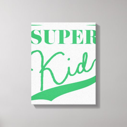 Super Kid Leinwanddruck (Vorderseite)