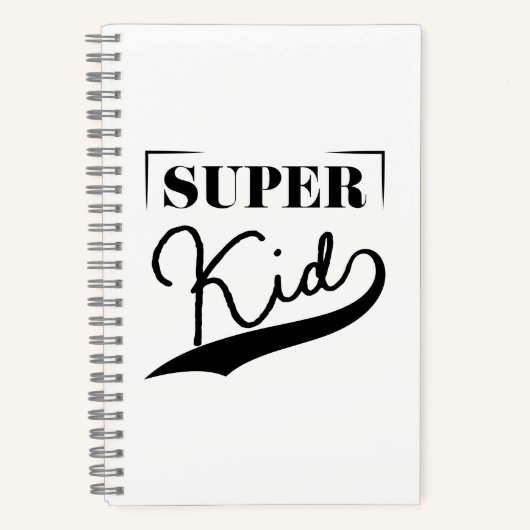 Super Kid Notizblock (Vorderseite)