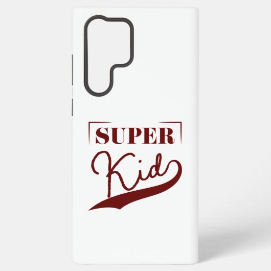 Super Kid Samsung Galaxy Hülle (Rückseite)
