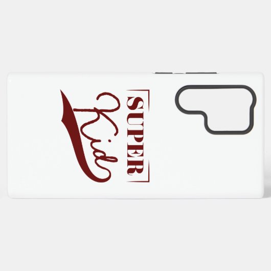 Super Kid Samsung Galaxy Hülle (Rückseite (Horizontal))