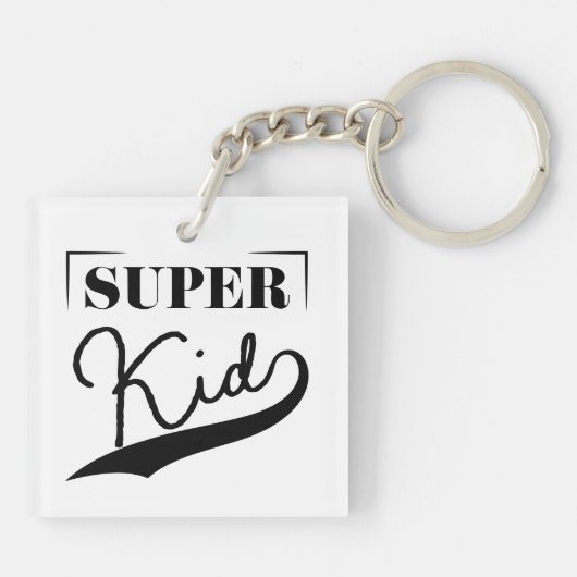 Super Kid Schlüsselanhänger (Rückseite)