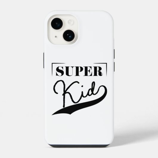 Super Kind iPhone Hülle (Rückseite)
