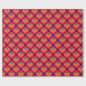 Super Kitsch Mod Retro 60er 70er Geschenkpapier (Flach)