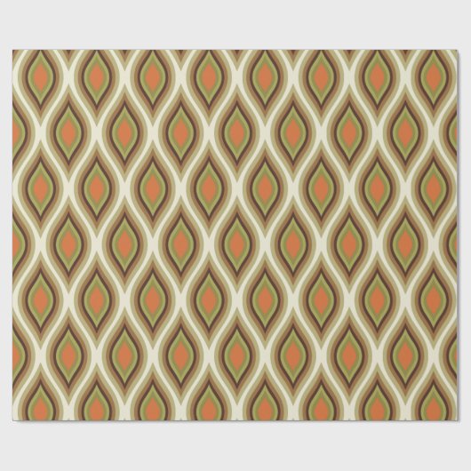 Super Kitsch Mod Retro 60er 70er Packpapier (Flach)