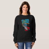 Super Kitten I Cat I Superhero Cat Sweatshirt (Vorne ganz)
