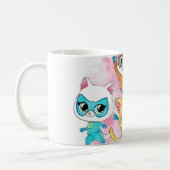 SUPER KITTIELS FUNNY DISAGN KAFFEETASSE (Links)
