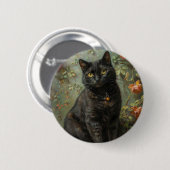 Super Kitty kommt in die Stadt Button (Vorne & Hinten)