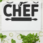 Super Koch Kitchen Schürze mit Tools Geschirrtuch (Gefaltet)