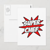 Super Koch Postkarte (Vorne/Hinten)