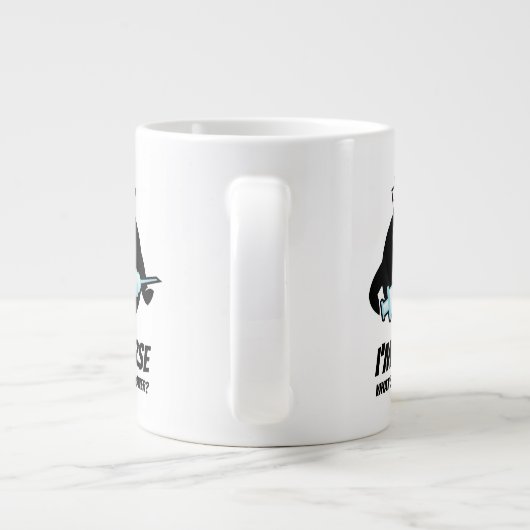 Super-Krankenschwester große Riesen-Jumbo-Tasse Pf Jumbo-Tasse (Rückseite)