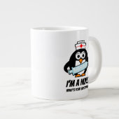 Super-Krankenschwester große Riesen-Jumbo-Tasse Pf Jumbo-Tasse (Vorderseite Rechts)