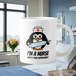Super-Krankenschwester große Riesen-Jumbo-Tasse Pf Jumbo-Tasse