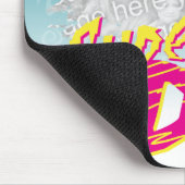 Super krasser Vater Customizeable Mousepad (Ecke)