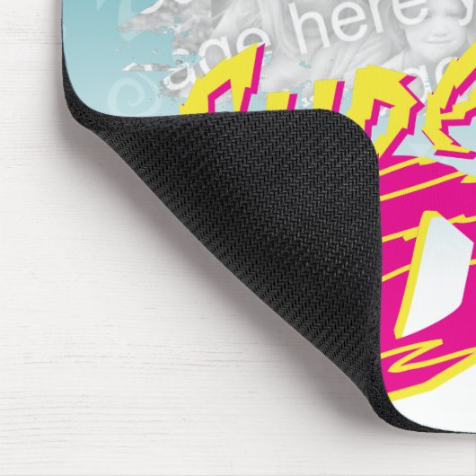 Super krasser Vater Customizeable Mousepad (Ecke)