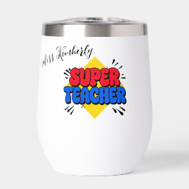 Super Lehrer Comic Cartoon personalisiert