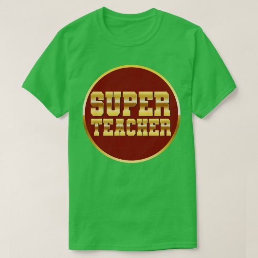 Super-Lehrer T-Shirt (Design vorne)