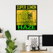 SUPER LEMON HAZE POSTER (Heimbüro)