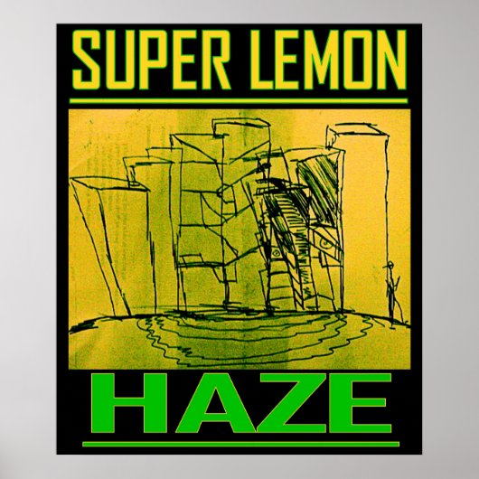 SUPER LEMON HAZE POSTER (Vorne)