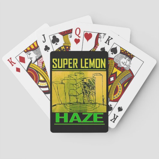 SUPER LEMON HAZE SPIELKARTEN (Rückseite)