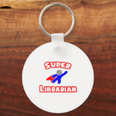 Super Librarian Schlüsselanhänger (Vorderseite)