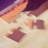 Super Lila und blaue Sturmwolken über Mars Puzzle (Seite)