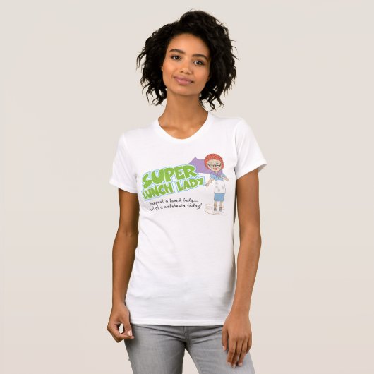 Super Lunch Lady T - Shirt (Vorne ganz)