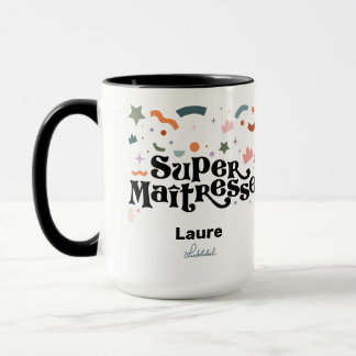 Super Maîtresse Zwei-Tone-Tasse Tasse
