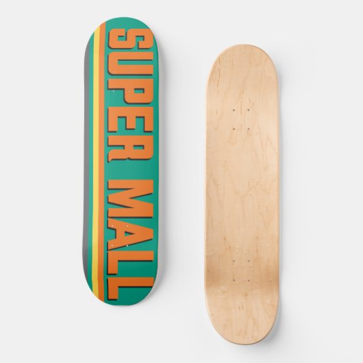 Super Mall 8 1/4" Skateboard Deck (Vorderseite)