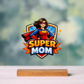 Super-Mama Acrylschild (Neutral)