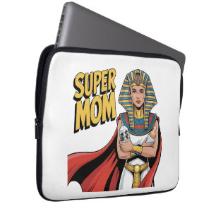 Super Mama Ägyptische Königin Muttertag Laptopschutzhülle