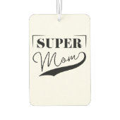 Super Mama Autolufterfrischer (Rückseite)