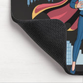 Super Mama | Berufstätige Superheldin Comic-Art Mousepad (Ecke)