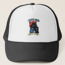 Super Mama Black Cat – Muttertagsshirt