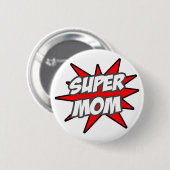 Super Mama Button (Vorne & Hinten)