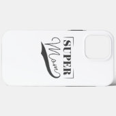 Super Mama Case-Mate iPhone Hülle (Rückseite (Horizontal))