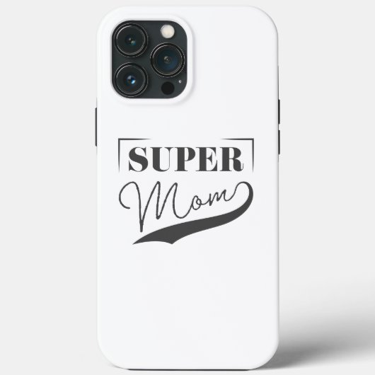 Super Mama Case-Mate iPhone Hülle (Rückseite)