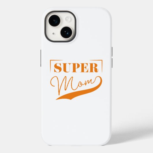 Super Mama Case-Mate iPhone Hülle (Rückseite)