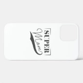 Super Mama Case-Mate iPhone Hülle (Rückseite (Horizontal))