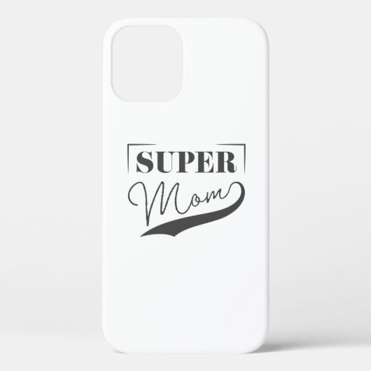Super Mama Case-Mate iPhone Hülle (Rückseite)