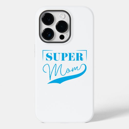 Super Mama Case-Mate iPhone Hülle (Rückseite)