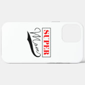 Super Mama Case-Mate iPhone Hülle (Rückseite (Horizontal))
