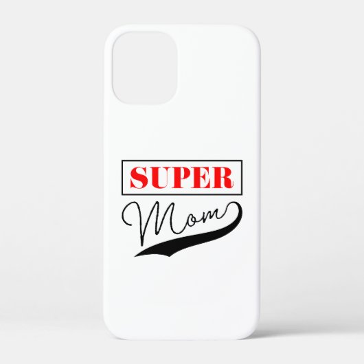 Super Mama Case-Mate iPhone Hülle (Rückseite)
