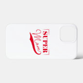 Super Mama Case-Mate iPhone Hülle (Rückseite (Horizontal))