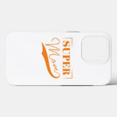Super Mama Case-Mate iPhone Hülle (Rückseite (Horizontal))