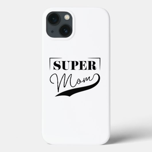 Super Mama Case-Mate iPhone Hülle (Rückseite)
