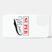 Super Mama Case-Mate iPhone Hülle (Rückseite (Horizontal))