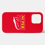 Super Mama Case-Mate iPhone Hülle (Rückseite (Horizontal))