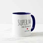 Super Mama Coffee Tasse (VorderseiteRechts)