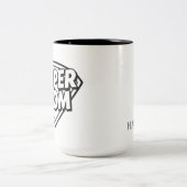 Super Mama Coffee Tasse mit Hero Design (Mittel)
