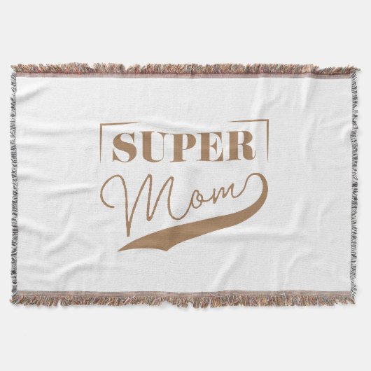 Super Mama Decke (Vorderseite)